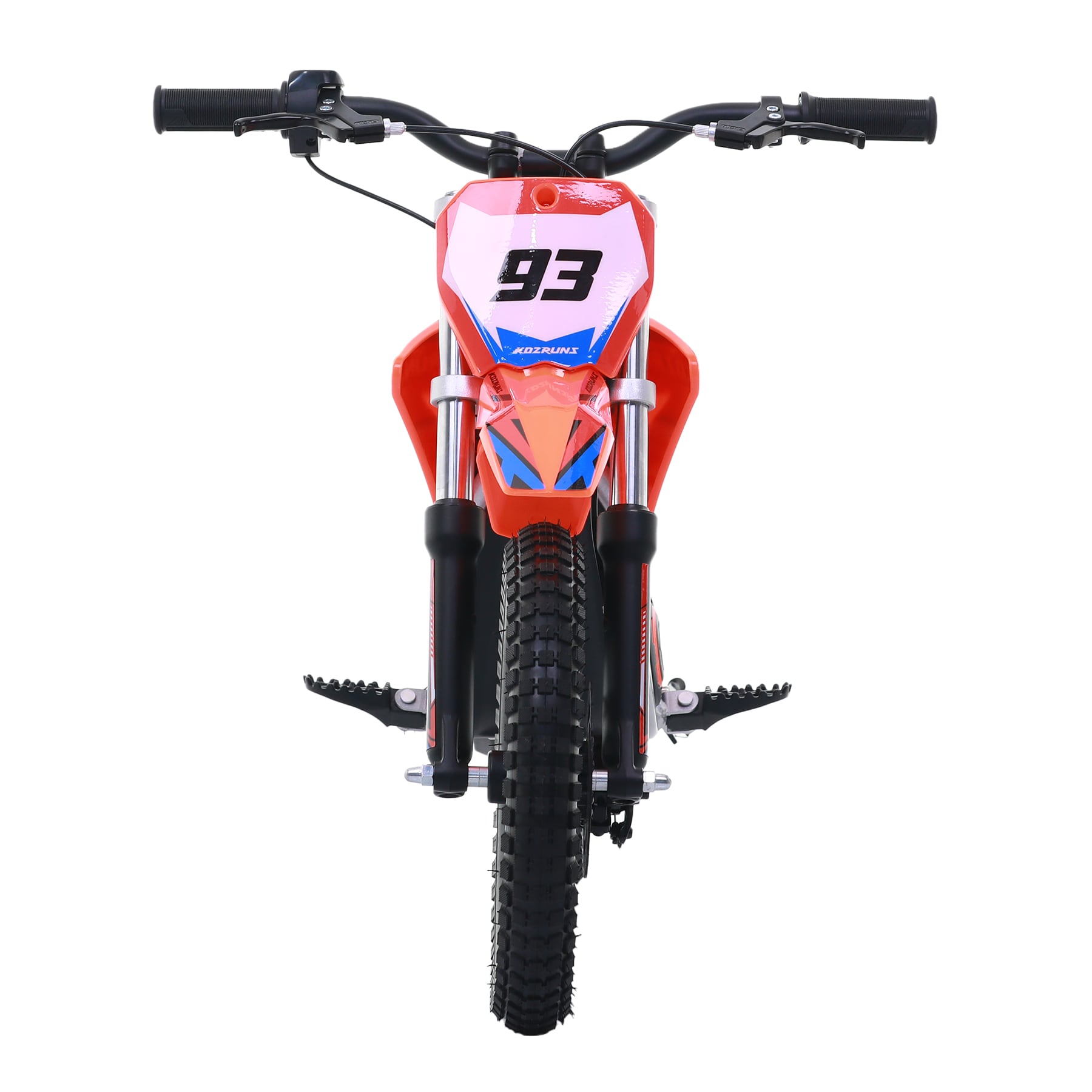 MX-E350 - Motocross Bike For Aged 4-8, 350W Internal Transmission Chassis, 18km/h, RGB Support, Front And Rear Shock Springs, Mechanical Disc Brakes_voghion.com